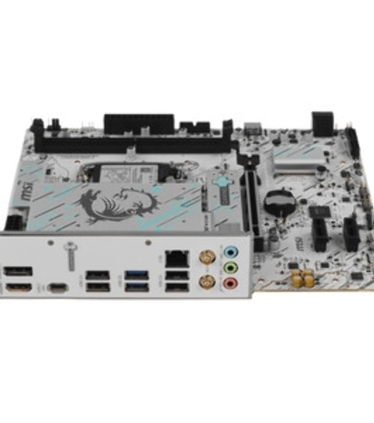 Материнская плата MSI H810M GAMING WIFI6E, LGA1851, Intel H810, 2xDDR5, 4xSATA, 1xM.2, 1xPCIe 5.0 x16, 2xPCIe 3.0 x1, 1xDP, 1xHDMI, 1x5Gb LAN, Wi-Fi 6E, Bluetooth 5.3, 1xUSB-C 20Gbps, 2xUSB-A 5Gbps, 4xUSB-A 2.0, 3x3.5 мм, 7.1, mATX