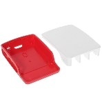 Компьютерный корпус Qumo ABS Plastic, Raspberry Pi 4, White+Red(RS030), фото6