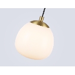 Настенный светильник Ambrella light LH51005 SGD/BK/FR золотой песок/черный/белый матовый G9 max 28W 130*200*400, фото4