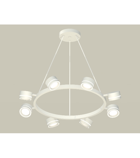Светильник Ambrella light XB9195201/8 SWH/FR белый песок/белый матовый GX53 (C9195, N8433)