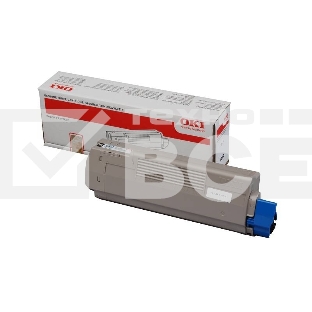 Картридж лазерный Oki C610 8K черный