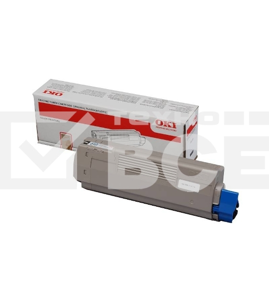 Картридж лазерный Oki C610 8K черный