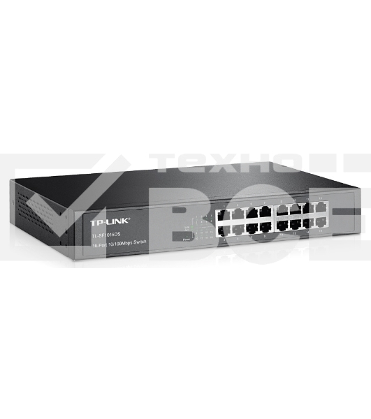 Сетевой коммутатор TP-Link SMB TL-SF1016DS Коммутатор неуправляемый 16 ports 10/100 Мбит/с