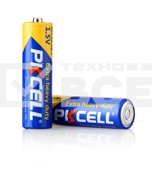 Солевой элемент питания PKCELL R6P-4B тип - AA 4 шт в блистере