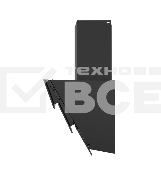 Вытяжка Maunfeld CASCADA PUSH 60 ЧЕРНЫЙ