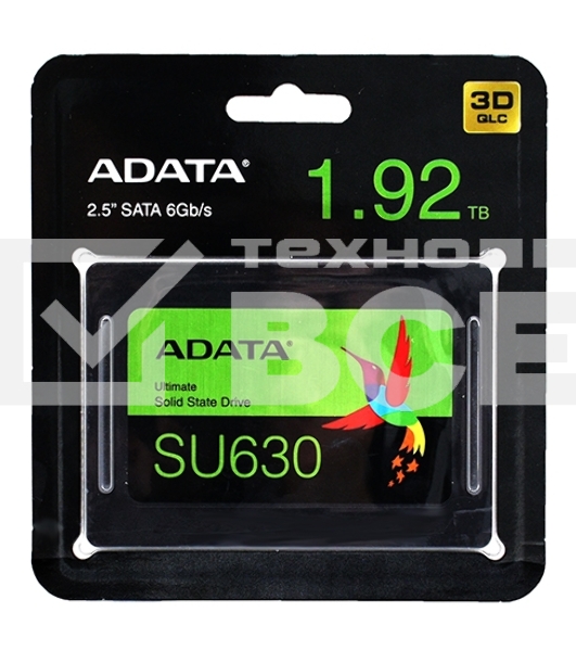 Накопитель SSD ADATA Ultimate SU630, 1920Gb, 2.5
