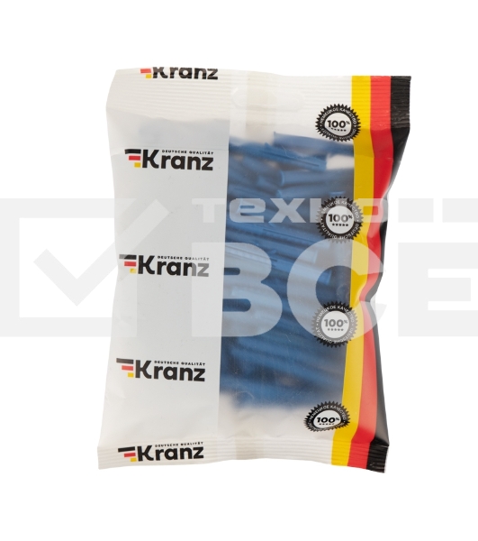 Дюбель распорный KRANZ 6х35, синий, пакет (50 шт./уп.)