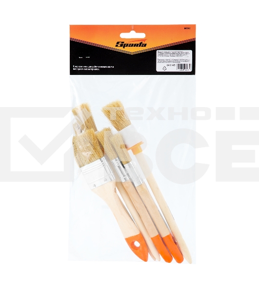 Набор кистей Sparta 6 шт.(плоские 3/4