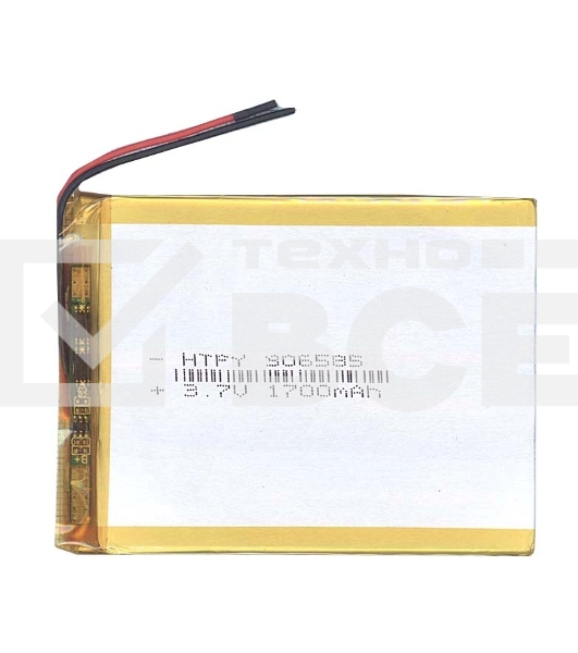 Аккумулятор Li-Pol (батарея) 3*65*85мм 2pin 3.7V/1700mAh
