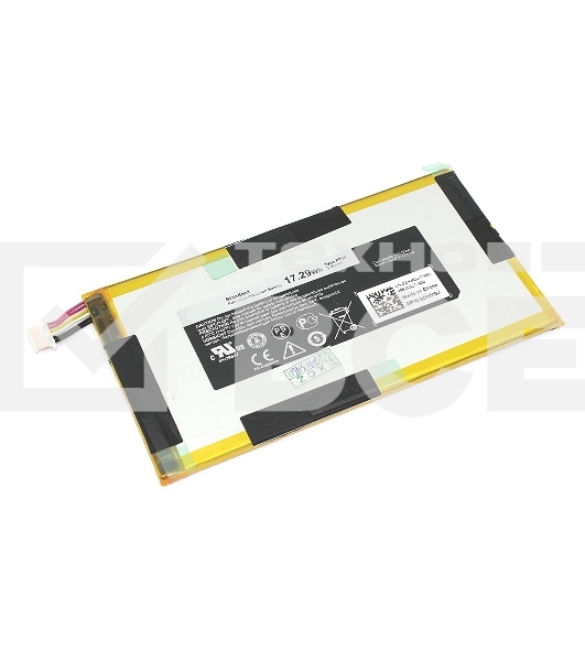Аккумуляторная батарея P708 для планшета Dell Venue 7 3740 3.8V 4550MAH 17.29WH