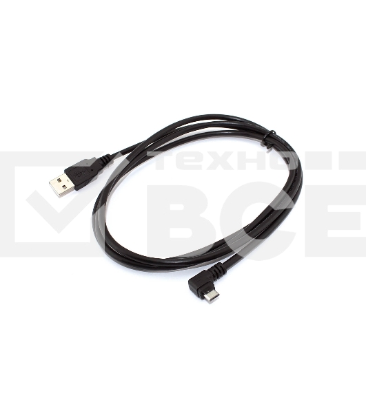 Кабель USB  Type A на Micro USB угол вправо 1,5 м