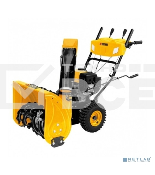 Бензиновая снегоуборочная машина SBM 610S PRO, 212cc, эл.старт, фара, обогрев  Denzel