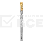 Набор сверл по металлу Denzel 2-8мм, Р6М5-TiN, Golden Tip, 6 шт 723000, фото4