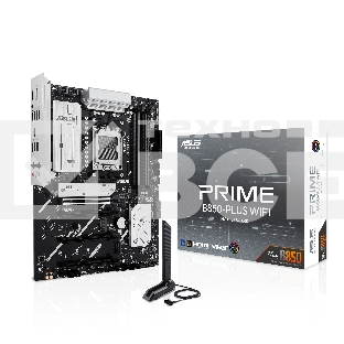 Материнская плата ASUS PRIME B850-PLUS WIFI, AM5, AMD B850, 4xDDR5, 4xSATA, 3xM.2, 1xPCIe 5.0 x16, 1xPCIe 4.0 x16, 2xPCIe 3.0 x1, 1xDP, 1xHDMI, 1x2.5Gb LAN, Wi-Fi 6E, Bluetooth 5.3, 4xUSB-A 10Gbps, 1xUSB-C 10Gbps, 2xUSB-A 5Gbps, 2xUSB-A 2.0, 3x3.5 мм, 7.1