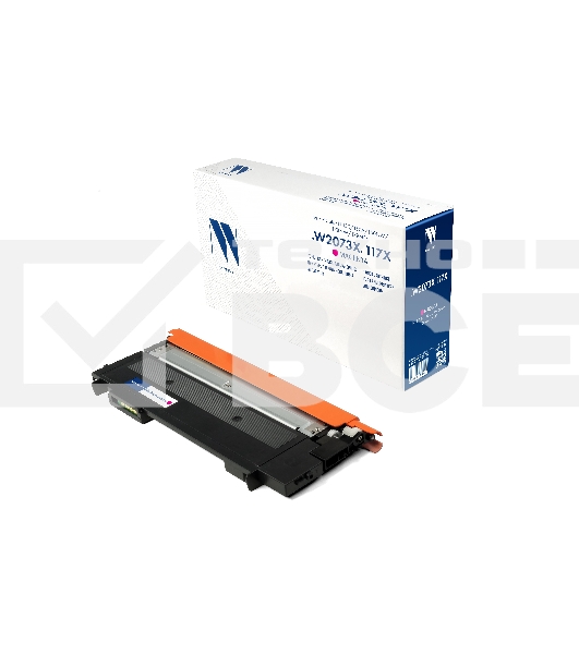 Картридж NVPrint совместимый NV-W2073XT 117X Magenta для HP Color LJ 150/150A/150NW/178NW/179MFP (1300k)