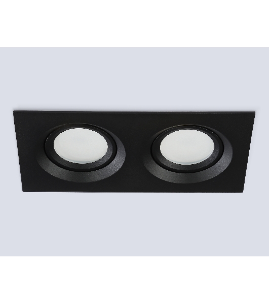 Светильник Ambrella light TN1146/2 BK черный IP44 GU5.3/2 180*95*38