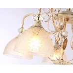 Светильник Ambrella light TR3057/5 BG/GD/FR бежевый/золото/белый матовый E27/5 max 40W D600*380, фото4