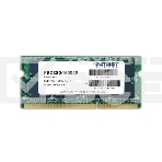 Оперативная память Patriot, DDR3, 8GB (1x8 GB), 1600 MHz, CL11, SO-DIMM, фото 1
