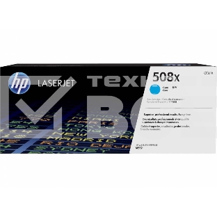 Тонер Картридж HP 508X CF361X голубой для HP CLJ M552/M553 (9500стр.)