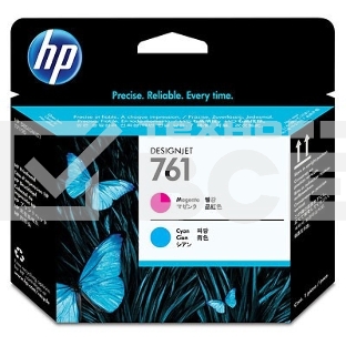 Картридж струйный HP 761 CH646A пурпурный/голубой печатающая головка для HP DJ T7100