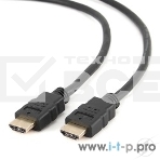 Кабель Cablexpert HDMI CC-HDMI4L-1M, 19M/19M, v2.0, серия Light, позол.разъемы, экран, 1м, черный, пакет, фото2
