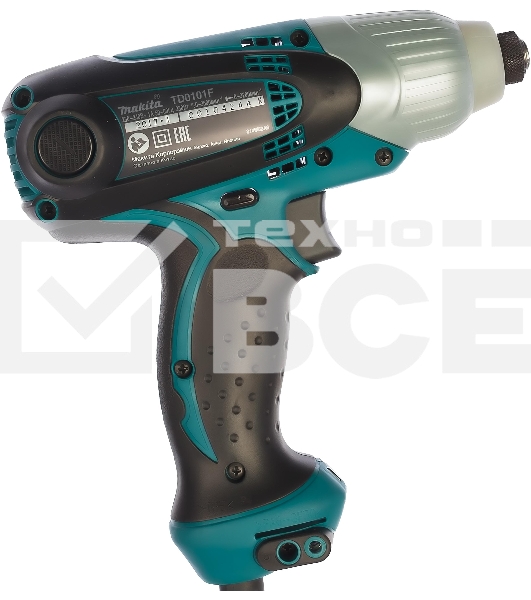Дрель-шуруповерт Makita TD0101F, Сетевой, 230Вт, Ударный