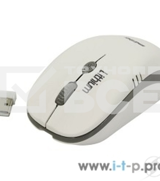 Мышь беспроводная с зарядкой от USB Smartbuy ONE 344CAG бело-серая SBM-344CAG-WG