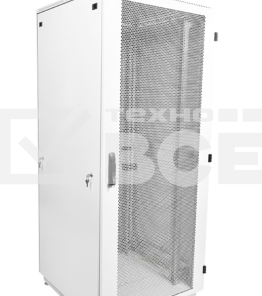 Шкаф телеком. напольный 33U (600x800) дверь перфорированная (ШТК-М-33.6.8-4ААА) (3 коробки)