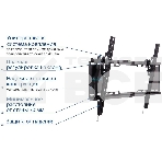 Кронштейн для телевизора Kromax IDEAL-102 черный 32