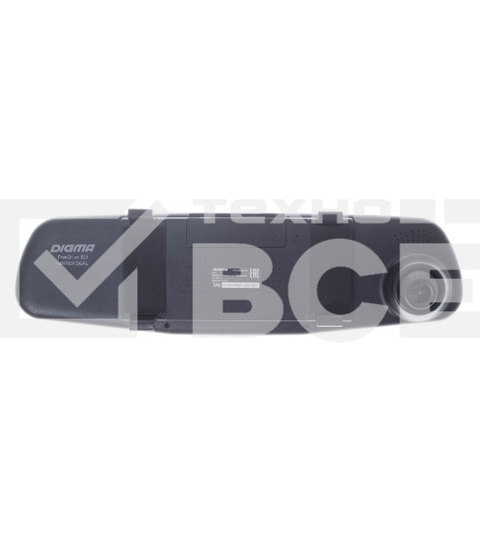 Видеорегистратор Digma FreeDrive 303 MIRROR DUAL черный 1.3Mpix 1080x1920 1080p 120гр.