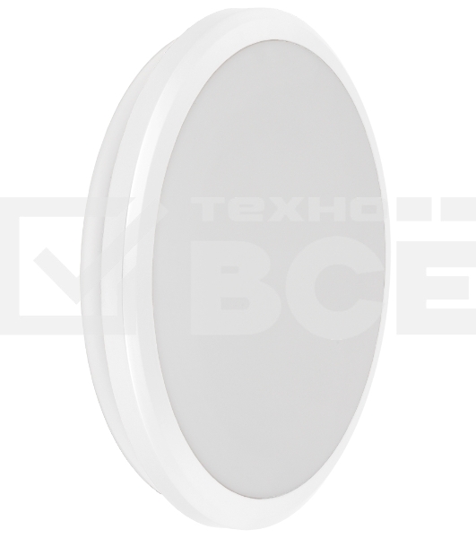 Светильник LED ДПБ 3003 18Вт IP54 4000K круг белый  LDPB0-3003-18-4000-K01  IEK