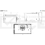 Вытяжка встраиваемая Elica LANE IX/A/52 нержавеющая сталь управление: кнопочное (1 мотор), фото2