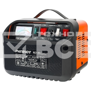 Устройство пуско-зарядное PATRIOT BCT-30 Boost 220В±15% 900Вт 12/24В зарядmax23А 55-270А/ч 7.3кг