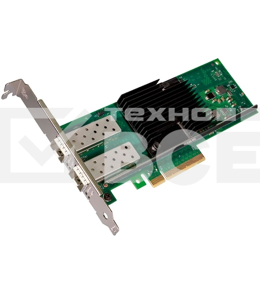 Сетевой Адаптер Intel Ethernet Converged Network Adapter X710-DA2, 10GbE/1GbE dual ports SFP+, open optics, PCI-E 3.0x8 (Low Profile and Full Height brackets included) bulk