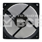 Вентилятор для корпуса Digma DFAN-90 черный, 90 мм, 1800 об/мин, 23 дБ, 3 pin, фото5