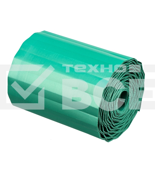 Бордюрная лента Palisad 15х900 см, полипропиленовая, зеленая,