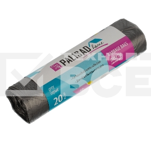 Пакеты для мусора Home Palisad 60 л x 20 шт. серые