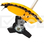 Триммер Denzel DT 25 бензиновый 25см3 1.3 лс. неразъемная штанга состоит из 2 частей, фото10