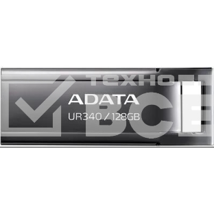 Флеш диск A-Data 128Gb UR340 AROY-UR340-128GBK USB3.2 черный