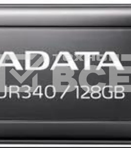 Флеш диск A-Data 128Gb UR340 AROY-UR340-128GBK USB3.2 черный