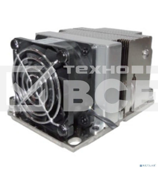 Радиатор 2U, active with 6025Fan, Intel LGA3647,Narrow,