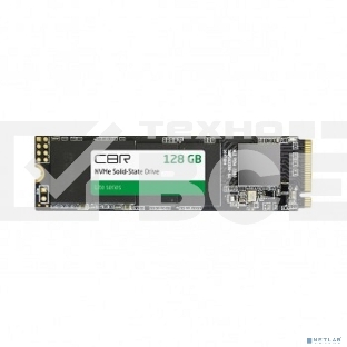 Накопитель SSD CBR Lite, 128Gb,M.2 2280, PCIe 3.0 x4, NVMe, R/W 1800/550