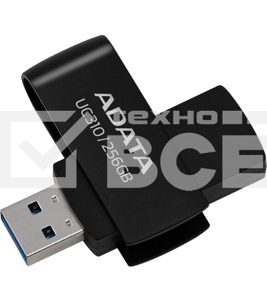 Флеш диск 256GB USB 3.2 Gen1 UC310-256G-RBK Black