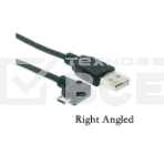 Кабель USB  Type A на Micro USB угол вправо 1,5 м, фото 1