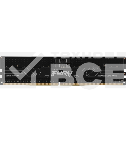 Оперативная память Kingston Fury Renegade Pro, DDR5, 16GB (1x16GB), 6400MHz, CL32, ECC, RDIMM
