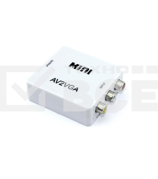 Переходник с AV (тюльпаны) на VGA
