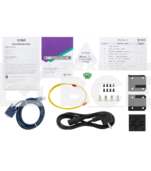 Коммутатор SNR SNR-S2995G-24FX, 1Гбит/с, количество портов 24 шт, (L3)