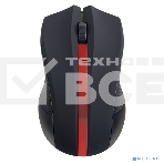 Мышь беспроводная оптическая Perfeo 'VERTEX', 3 кн, DPI 1000, USB, черный/красный PF_A4779, фото 1