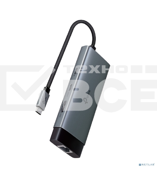 Разветвитель USB-C TP-Link UH6120C 2порт. серый