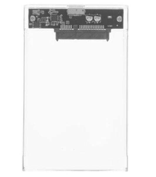 Внешний корпус USB 3.0 2.5' SATAIII HDD/SSD AgeStar 3UB2P4 (TRANSPARENCY) пластик, прозрачный